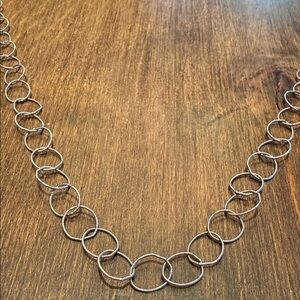 Elegant Silver Chain Necklace